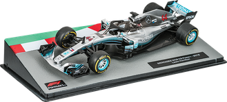 Formula 1 (Формула-1) выпуск №35 с моделью MERCEDES W09 EQ POWER+ Льюиса Хэмилтона (2018)