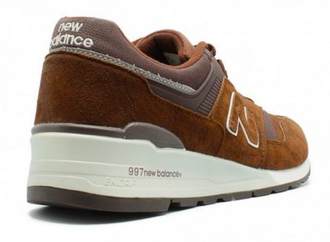 New Balance 997 Коричневые с черным (41-44) Арт. 331F-A