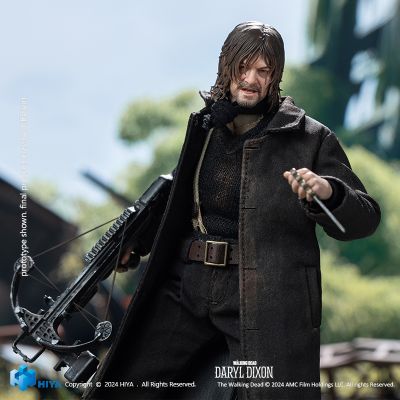 Дэрил Диксон (Норман Ридус, The Walking Dead: Daryl Dixon) - Коллекционная фигурка 1/12 SCALE The Walking Dead Daryl Dixon (ESW0310) - HIYA