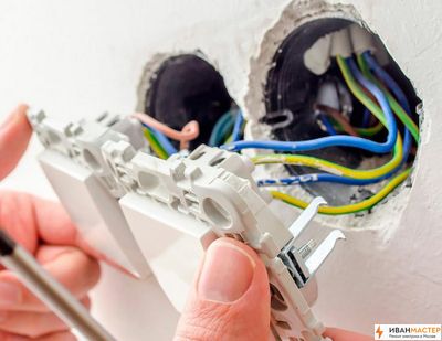 Прокладка электрического кабеля цена в Москве ИВАНМАСТЕР