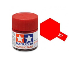 Tamiya: Краска акриловая X-7 "Red"
