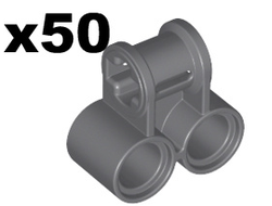 Technic, Axle and Pin Connector Perpendicular Double, Dark Bluish Gray (32291 / 4210655 / 6280395)