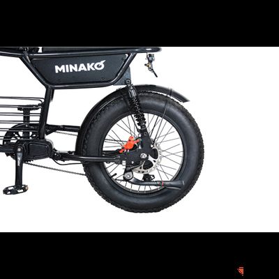 Электровелосипед Minako Bike черный