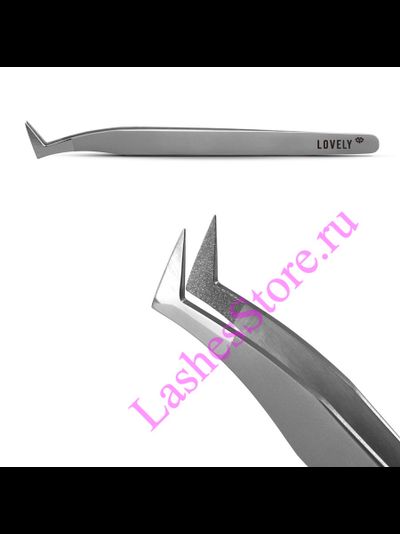 Пинцет LOVELY «Diamond» -  «ТОПОРИК»