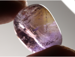 Аметрин, галтовка, Боливия (29*22*20 мм, 20,3 г) №38346