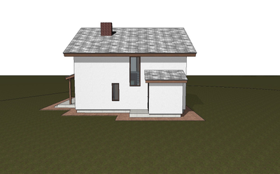Двухэтажный дом с тремя спальнями 124м² (S74)