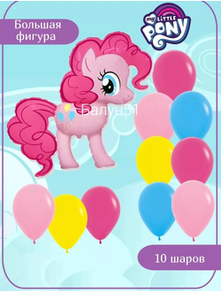 10 шаров на грузе + фигура