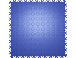 Продажа модульной плитки ПВХ для пола Coin Blue в Иркутске