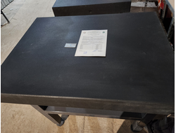 Плита поверочная гранитная 800х600х100 мм №0113 Плоскостность: 22 мкм со стендом