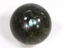 Шар Лабрадорит, Мадагаскар (43 мм, 95 г) №35335