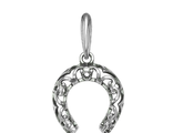 Подвеска "Подкова", посеребрение