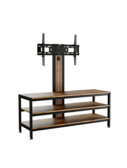 Тумба в стиле лофт с наклонным кронштейном для телевизора iTECHmount KTS-3364-RB