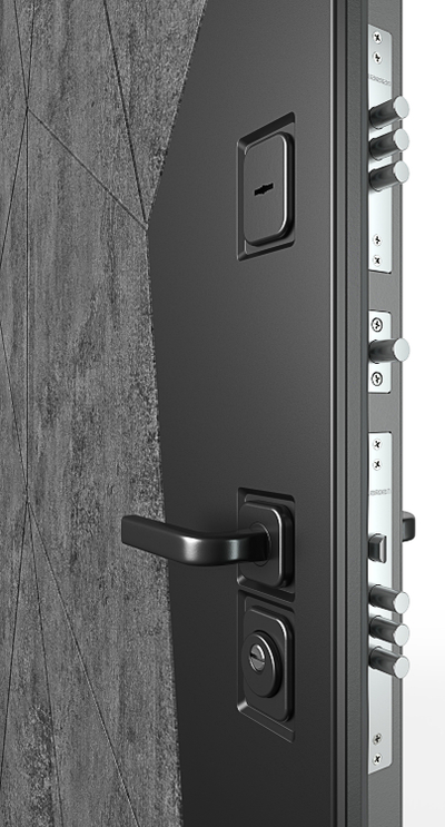 Дверь Авангард бетон