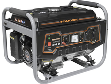 Генератор бензиновый CARVER PPG- 3900А (LT-170F, 2,9/3,2кВт, 220В, бак 15л)