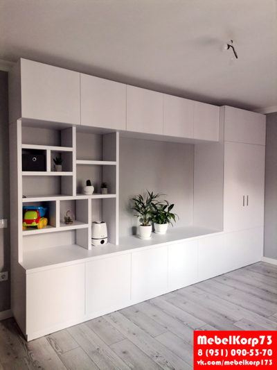 Стенки и гостиные на заказ