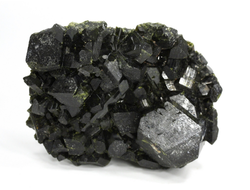 Эпидот, сросток кристаллов, Перу (68*54*27 мм, 129 г) №35872