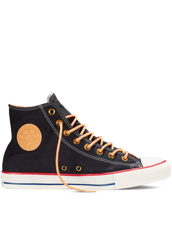 Кеды Converse Chuck Taylor All Star с оранжевой шнуровкой