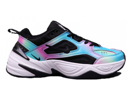 Nike M2K Tekno (Черные с хамелеоном)