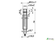 Индуктивный взрывозащищенный датчик SNI 04D-1,5-S резьба М12х1