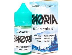 MAXWELLS SALT (12 MG) 30ml - SHORIA (ЛЕСНЫЕ ЯГОДЫ, ХВОЯ И МЯТА)