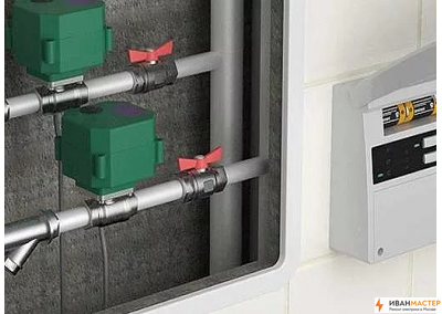 Умное перекрытие воды от протечек в доме в Москве и Подмосковье ИВАНМАСТЕР