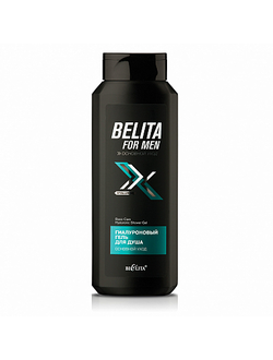 Белита For Men Основной уход Гиалуроновый Гель для душа 400 мл