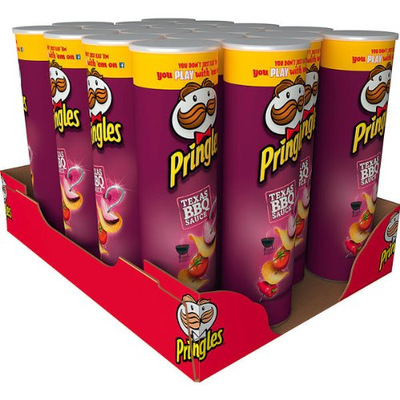 Чипсы Pringles BBQ Texas Sauce