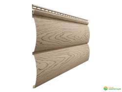 Сайдинг ПВХ Docke LUX под дерево Лиственница Блок-Хаус D4.7T сибирский 3600х243 мм