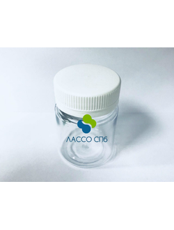 ПЭТ тара Банка прозрачная с крышкой 50 мл х 10 шт