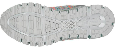 Asics Gel-Quantum 360 Серые с оранжевым