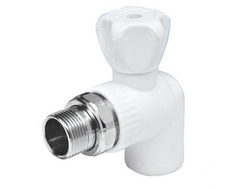 Кран шаровый радиаторный угловой D20*1/2 [711]