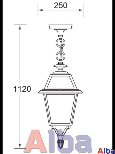 Faro frost 91105 Парковый светильник