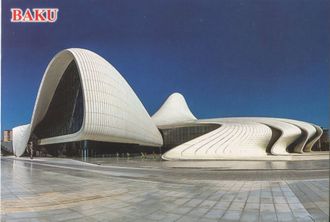 Baku. Центр им. Гейдара Алиева