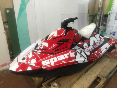 Наклейки на Гидроцикл SeaDoo BRP Spark #1697