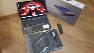 УЛЬТРАБУК ТРАНСФОРМЕР ASUS ZENBOOK UX563FD-EZ008T ( 15.6 FHD IPS TS I5-10210U GTX1050(4Gb) 8GB 512SSD )