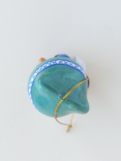 Снеговик с коньками