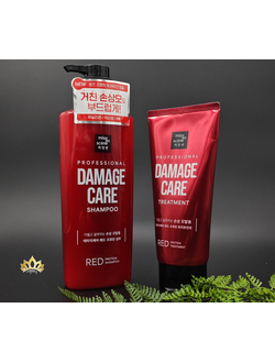 MISE-EN-SCENE Шампунь и маска для восстановления волос с растительным и аминокислотным комплексом 680+330мл