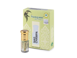 Натуральные парфюмерные масла ДУХИ NAG CHAMPA 3 мл Sangam herbals