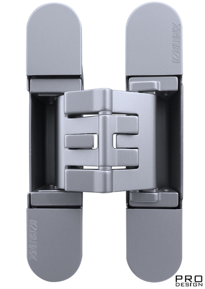 KUBICA Hybrid K2760 Петля с 5 опорными точками, регулируемая по 3 осям, матовый хром