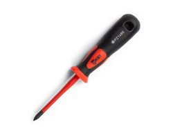 Отвертка диэлектрическая PZ1x80 серия СЛИМ для работ под напряжением до 1000 В, стандарт VDE