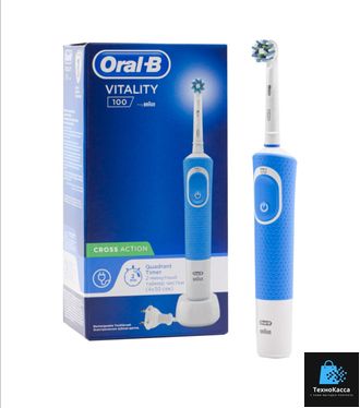 Электрическая зубная щетка Oral-B Braun Vitality D100.413.2 Cross Action Black