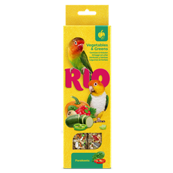 Rio палочки для средних попугаев с овощами и зеленью, 150 г