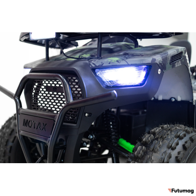 Электровадроцикл MOTAX Grizlik E1500 2024 Зеленый камуфляж