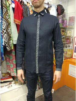 Сорочка  "Здравушка" отложный ворот