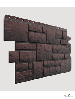 Фасадная панель  BURG 445*946 мм Темный