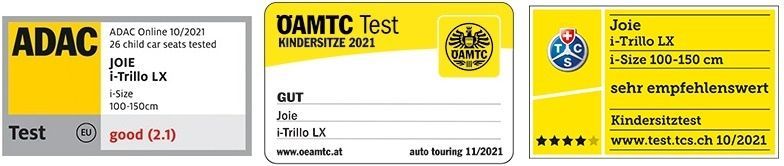 Краш тесты ADAC автокресло Joie i-trillo lx i-Size