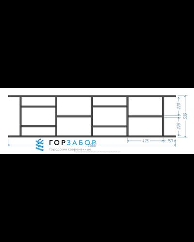 Газонное ограждение от производителя GO15-06