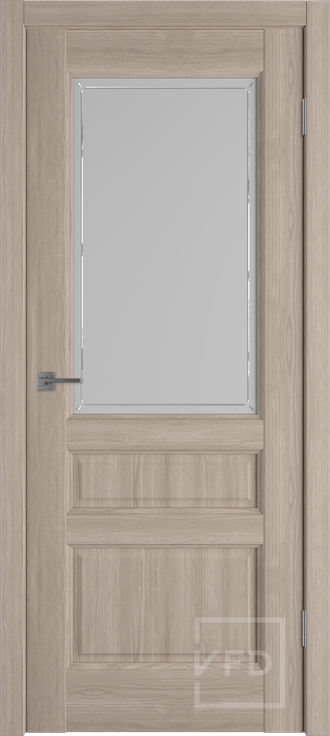 Дверь ПО EMALEX Elegant 3 red oak crystal cloud
