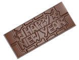 CW12026 Поликарбонатная форма HAPPY NEW YEAR Chocolate World, Бельгия