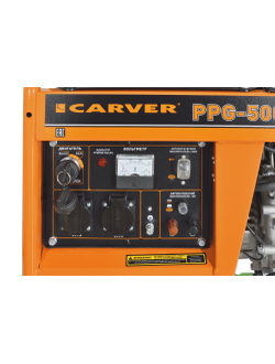 Генератор дизельный CARVER PPG-5000DE